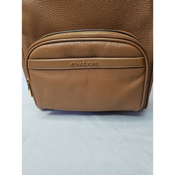 MICHAEL Michael Kors Bex Medium Backpack Color Luggage NWT - Picture 6 of 7